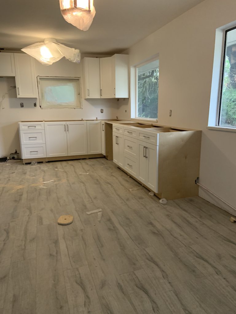 kitchen renovation