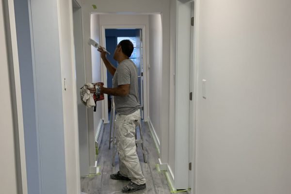 Painting the walls-D&R Renovation