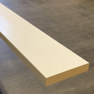 Primed MDF Baseboard 1 by 4-Taiga