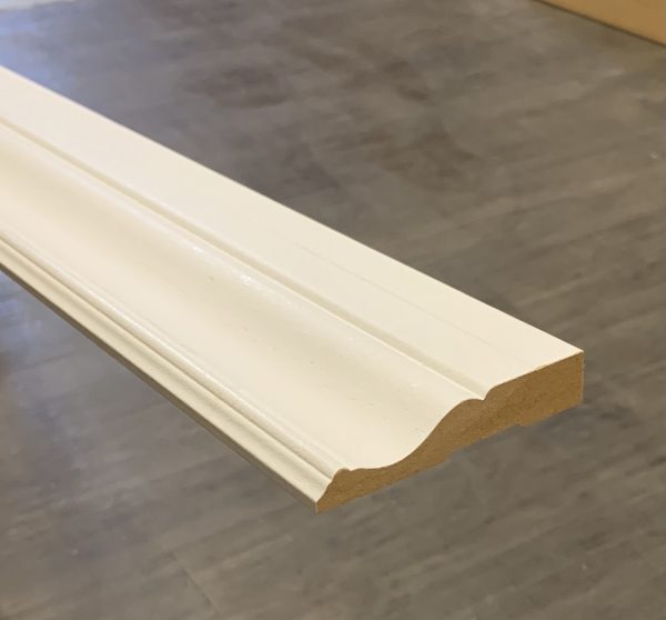 Primed MDF Baseboard-Taiga