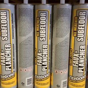 Subfloor Adhesive-D&R Flooring and Renovations